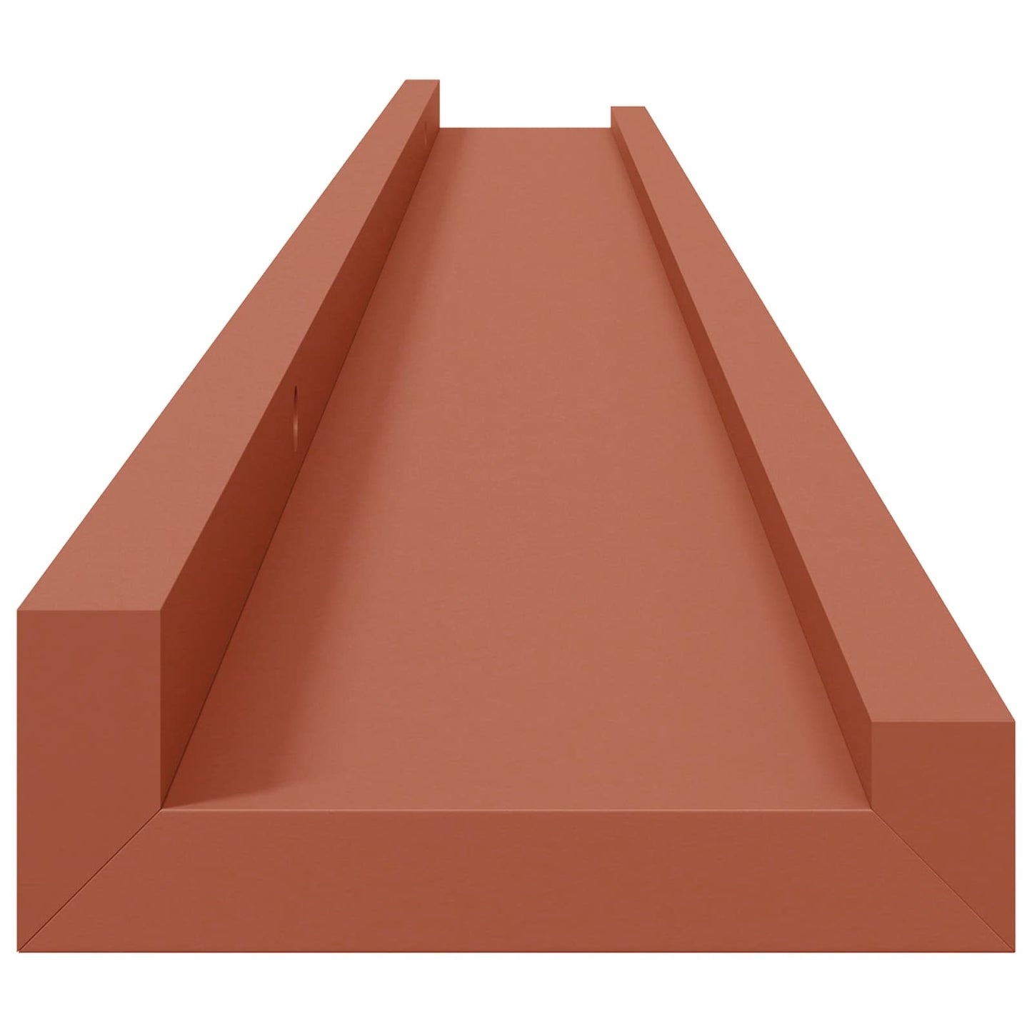 Sieninė lentyna 2 pcs Raudona 100 x 9 x 3 cm Apdirbta mediena