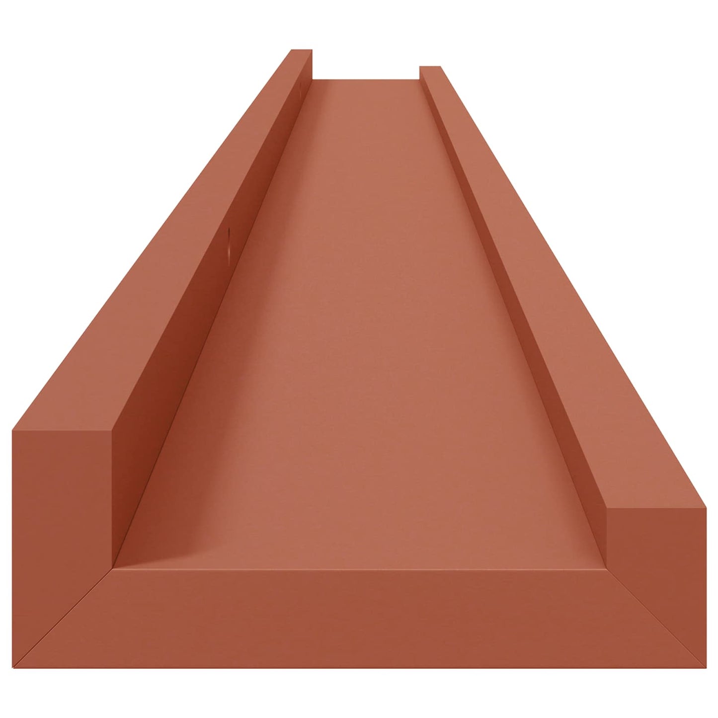 Sieninė lentyna 2 pcs Raudona 115 x 9 x 3 cm Apdirbta mediena