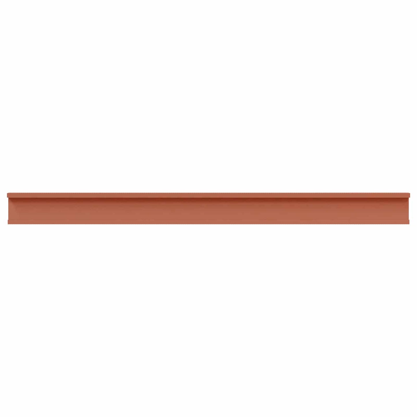 Sieninė lentyna 2 pcs Raudona 115 x 9 x 3 cm Apdirbta mediena