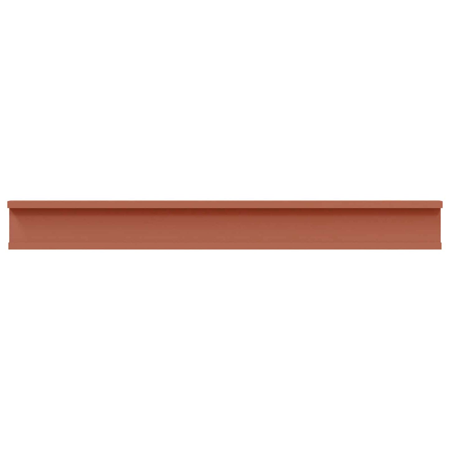 Sieninė lentyna 4 pcs Raudona 80 x 9 x 3 cm Apdirbta mediena