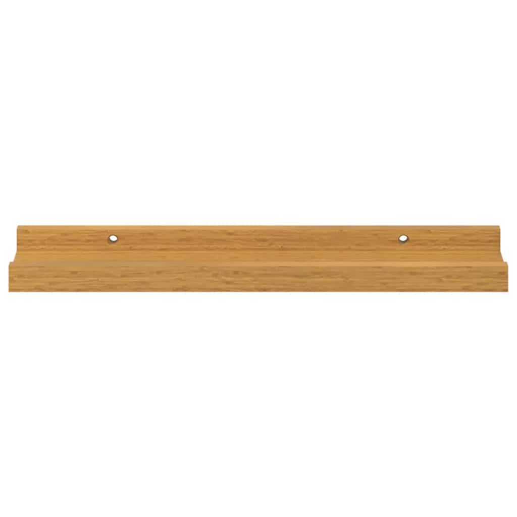 Sieninė lentyna 2 pcs Smėlio 40 x 9 x 3 cm Apdirbta mediena