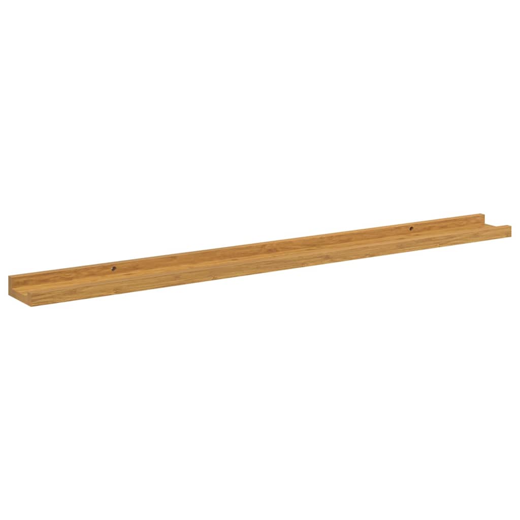 Sieninės lentynos 4 pcs Smėlio 100 x 9 x 3 cm Apdirbta mediena