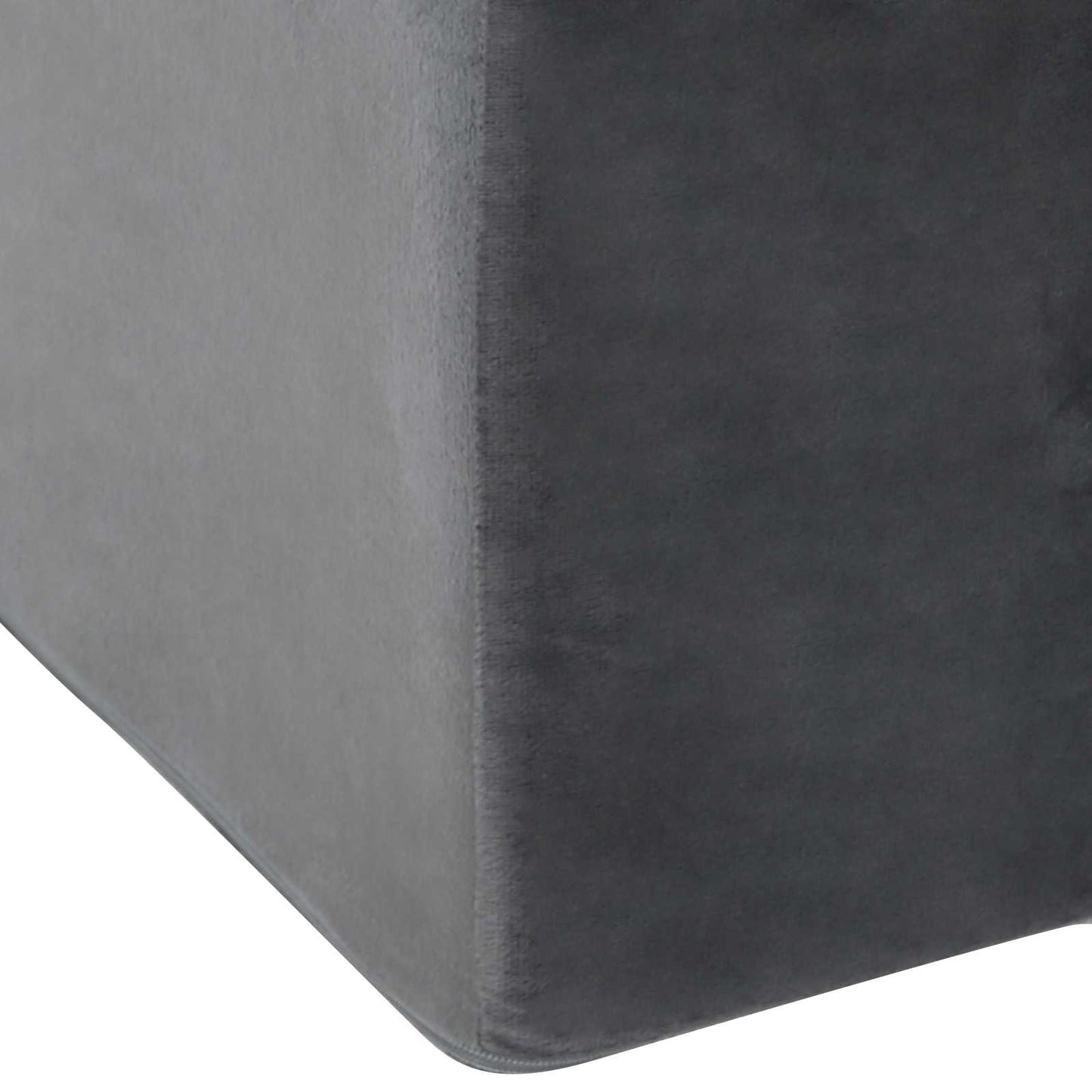 Koja pagalvė 68 x 41 x 21 cm PU putos Pilka