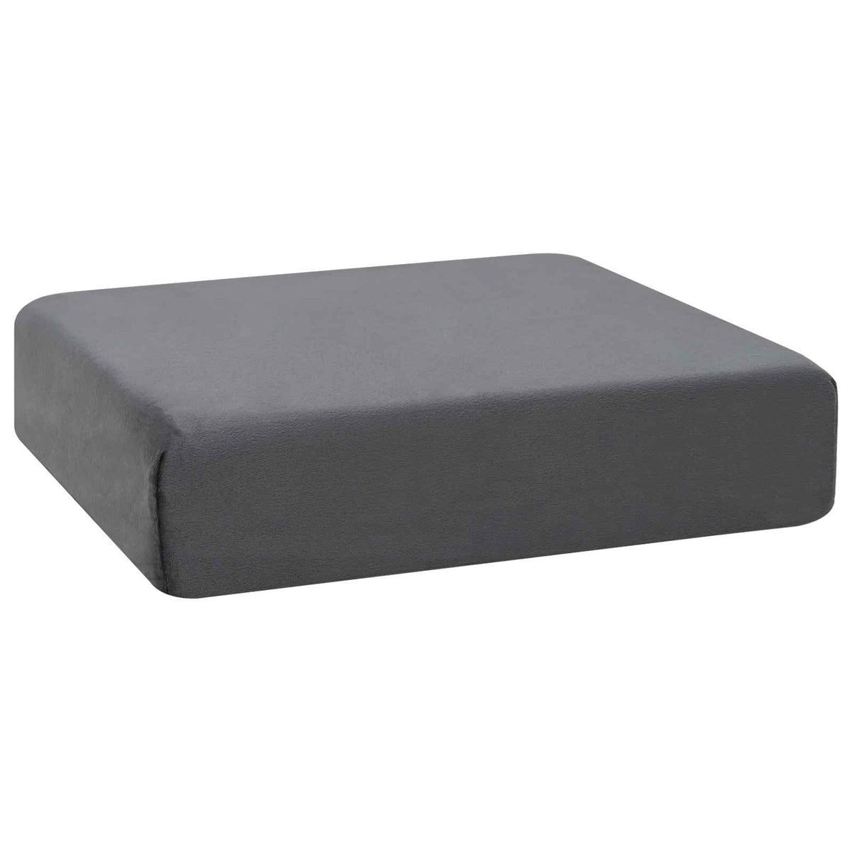 Sėdynės pagalvėlė 40 x 40 x 10 cm PU putos Pilka