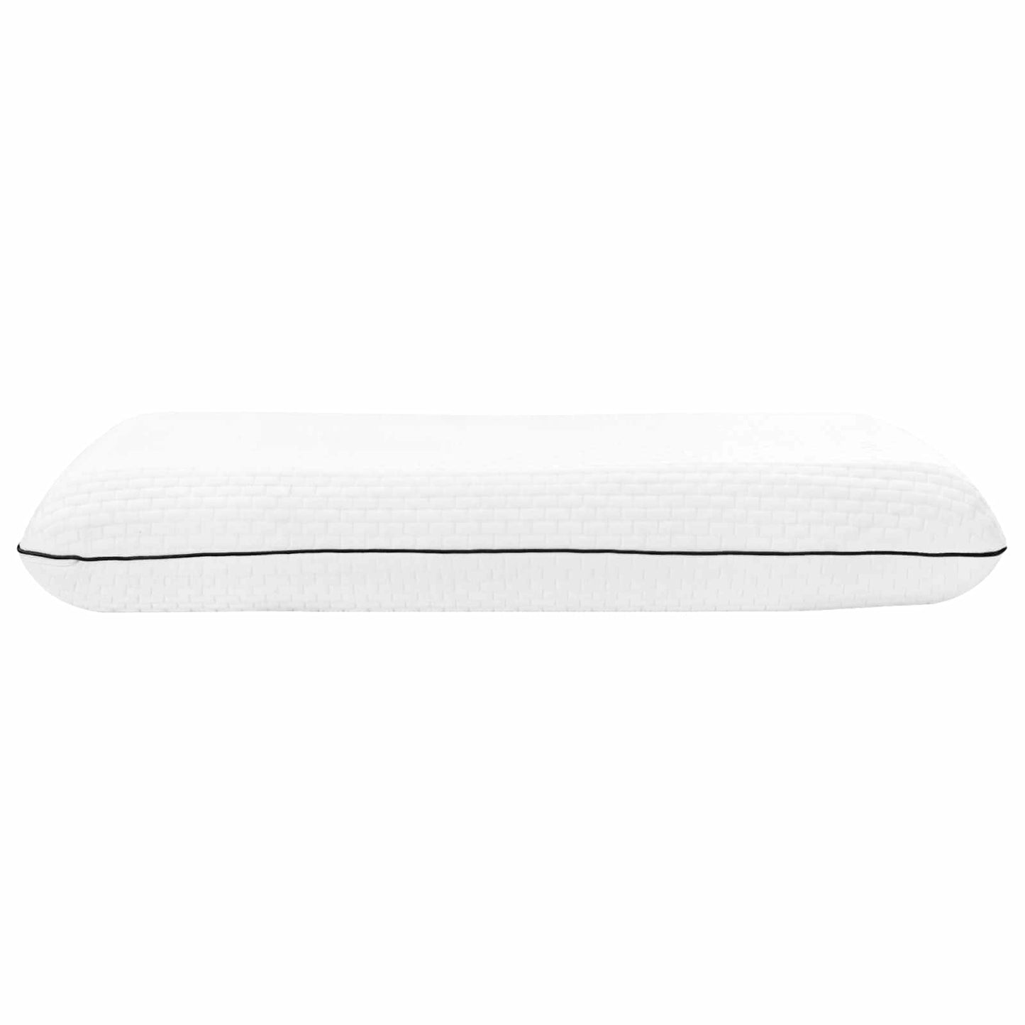 Miegamoji pagalvė Paprastas Balta 80 x 35 x 10 cm Gelio putos