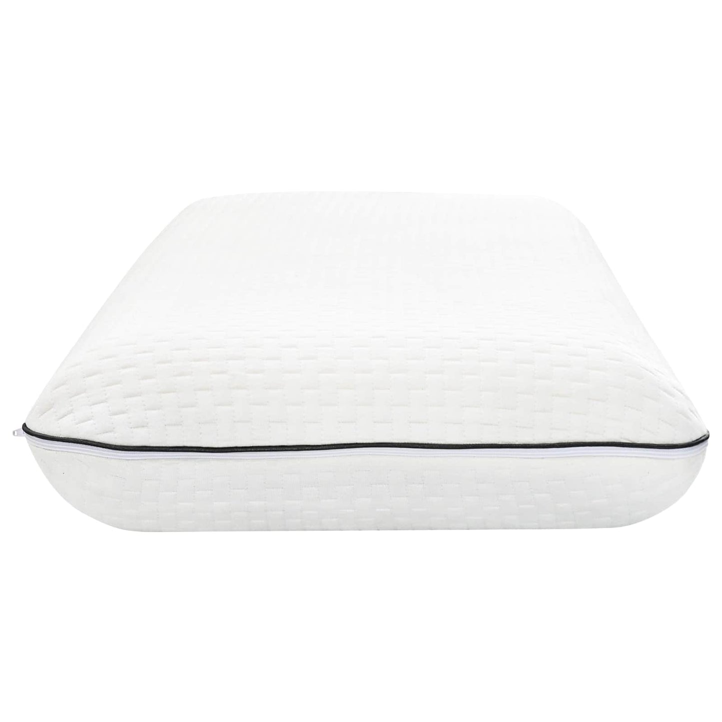 Miegamoji pagalvė Paprastas Balta 80 x 35 x 10 cm Gelio putos