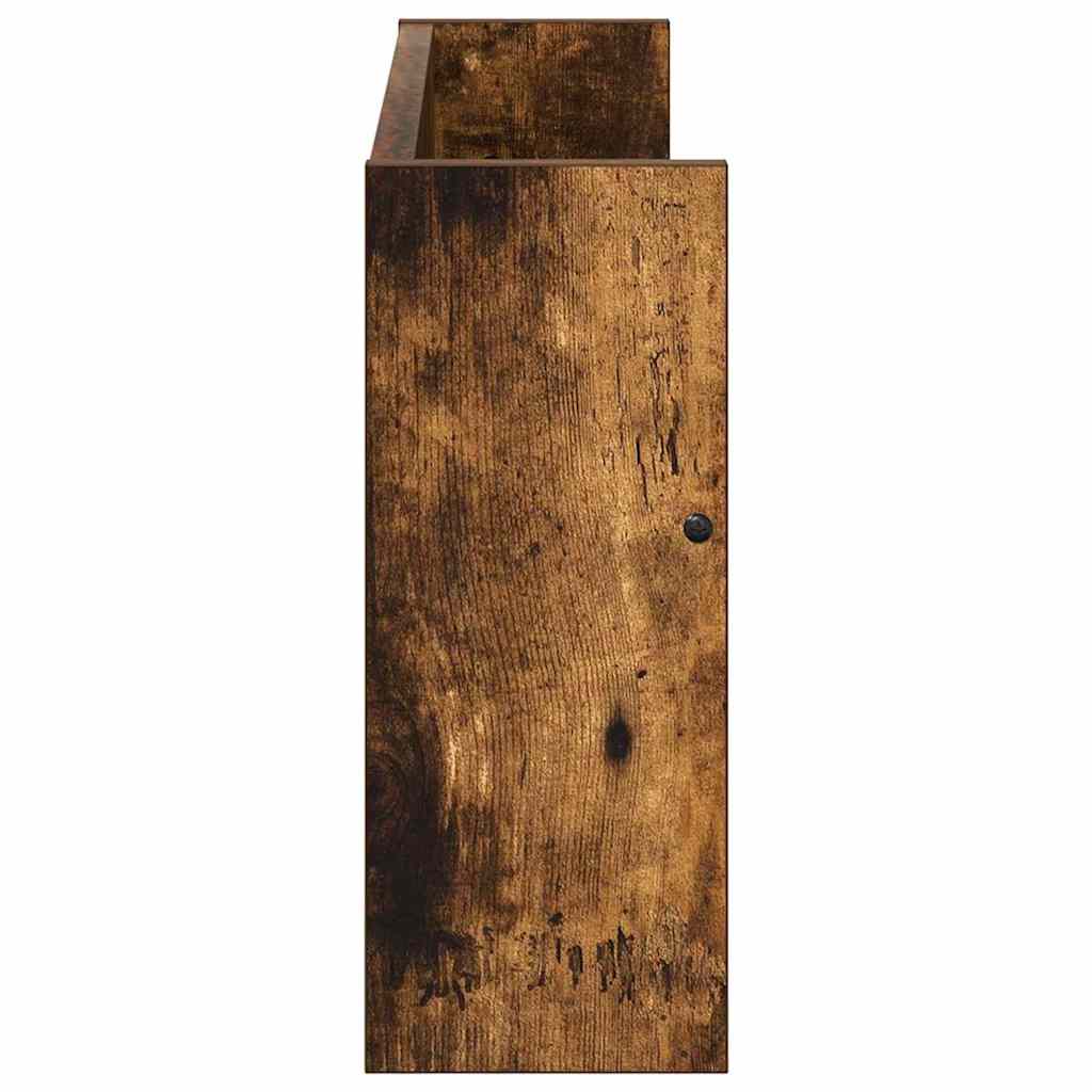 Žurnalų stovas Rūkyta ąžuolas 60 x 12 x 30 cm Apdirbta mediena