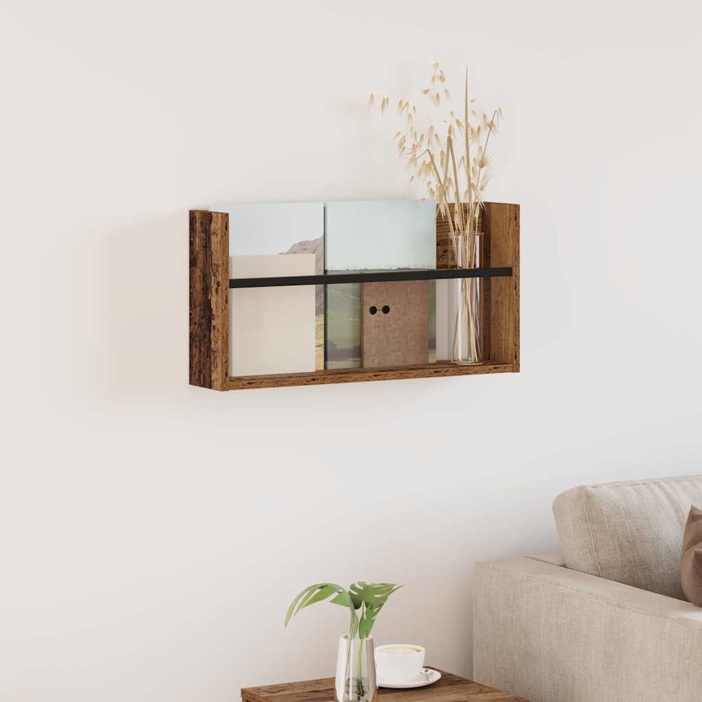 Žurnalų stovas Senas medis 60 x 12 x 30 cm Apdirbta mediena