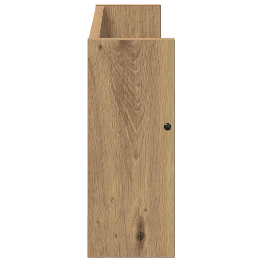 Žurnalų stovas 2 pcs Amatininkų ąžuolas 60 x 12 x 30 cm