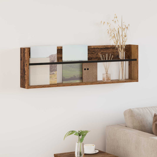 Žurnalų stovas Senas medis 100 x 12 x 30 cm Apdirbta mediena