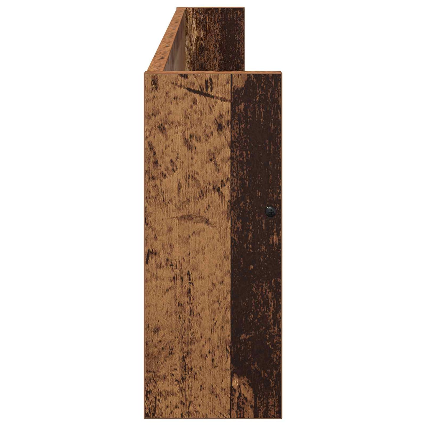 Žurnalų stovas su lentyna 2 pcs Senas medis 100 x 12 x 30 cm