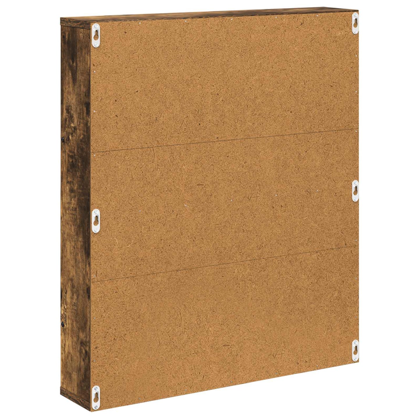 Žurnalų stovas su lentyna 2 pcs Rūkyta ąžuolas 60 x 12 x 70 cm