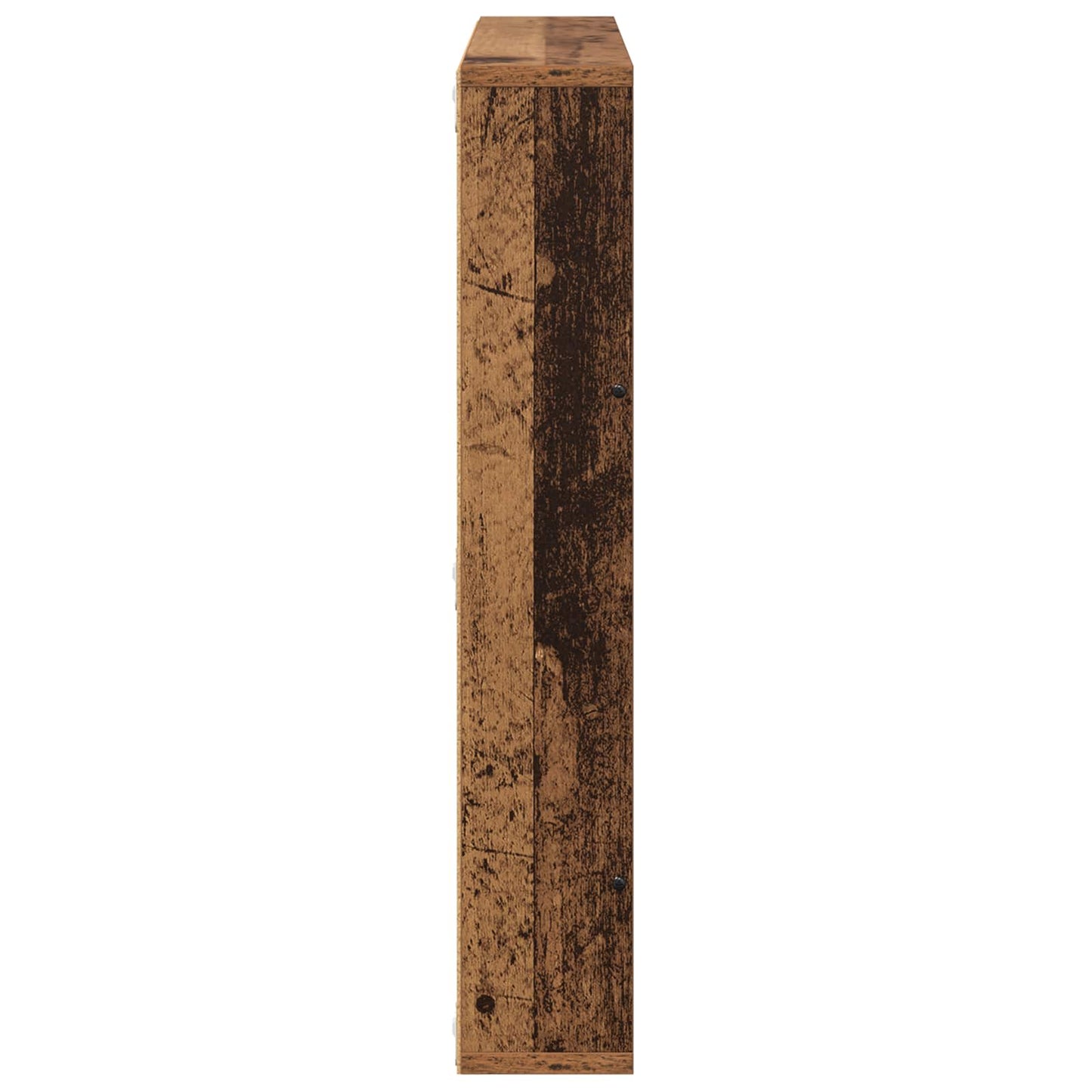 Žurnalų stovas su lentyna 2 pcs Senas medis 60 x 12 x 70 cm