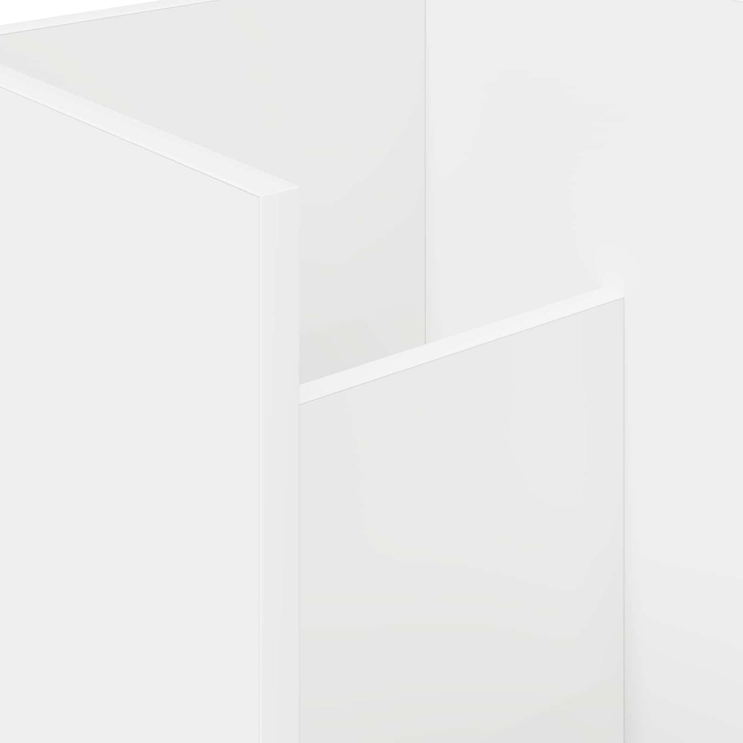 Šoninis stalas Balta 35 x 35 x 45 cm Apdirbta mediena