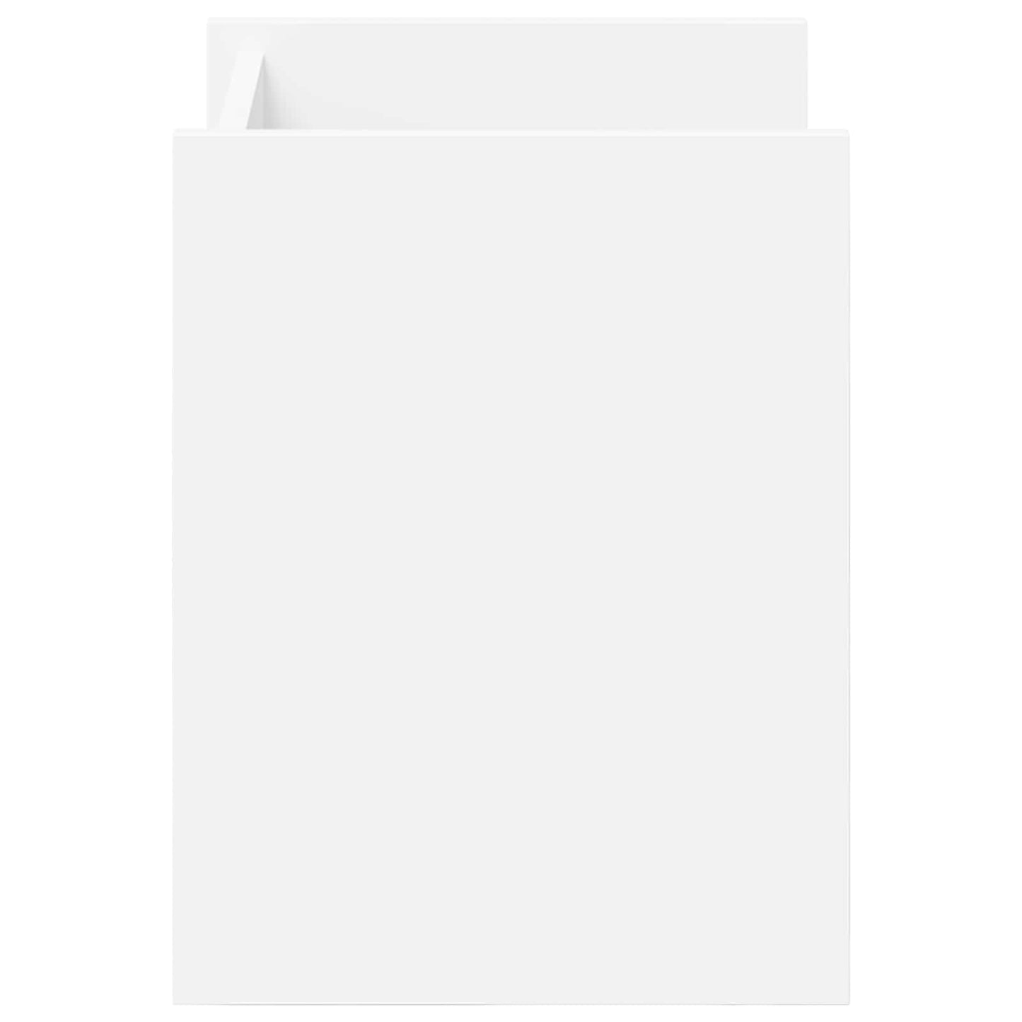 Šoninis stalas Balta 35 x 35 x 45 cm Apdirbta mediena