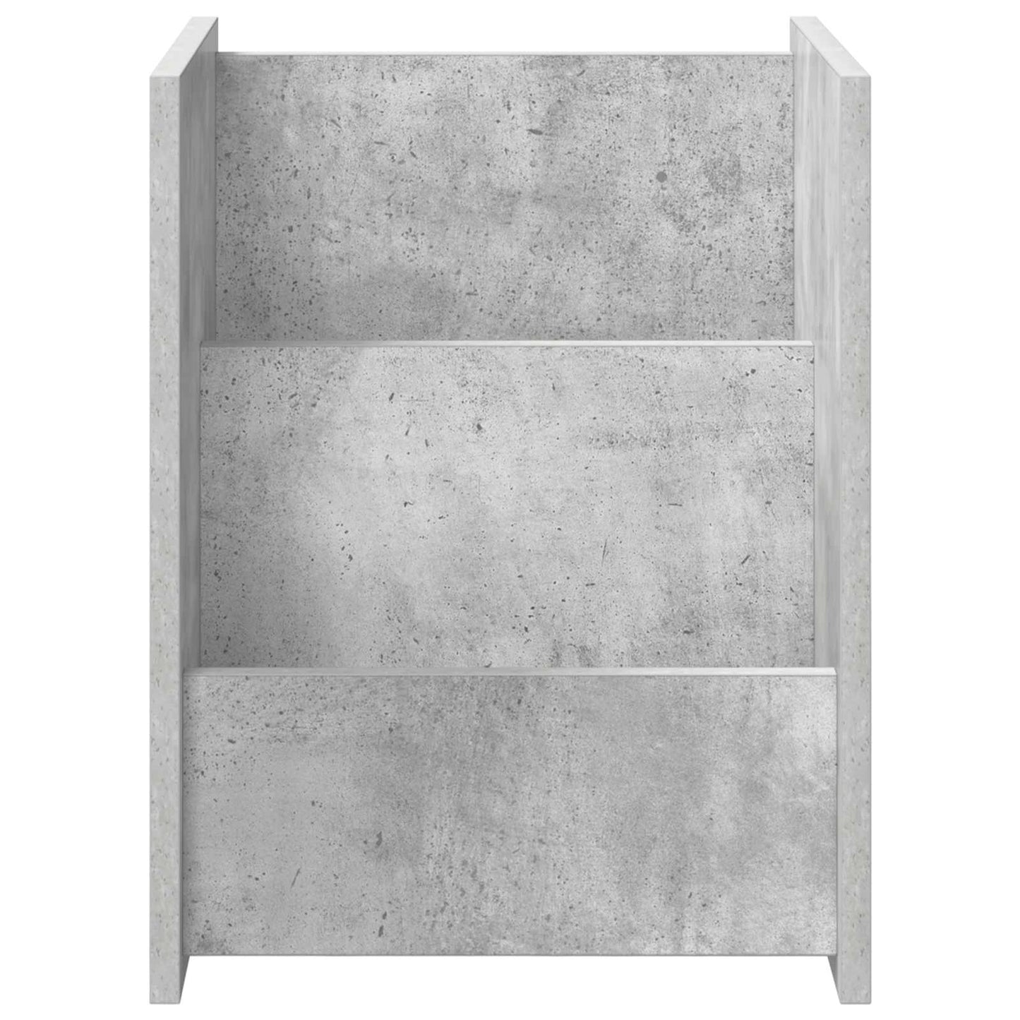 Šoninis stalas Betono pilka 35 x 35 x 45 cm Apdirbta mediena