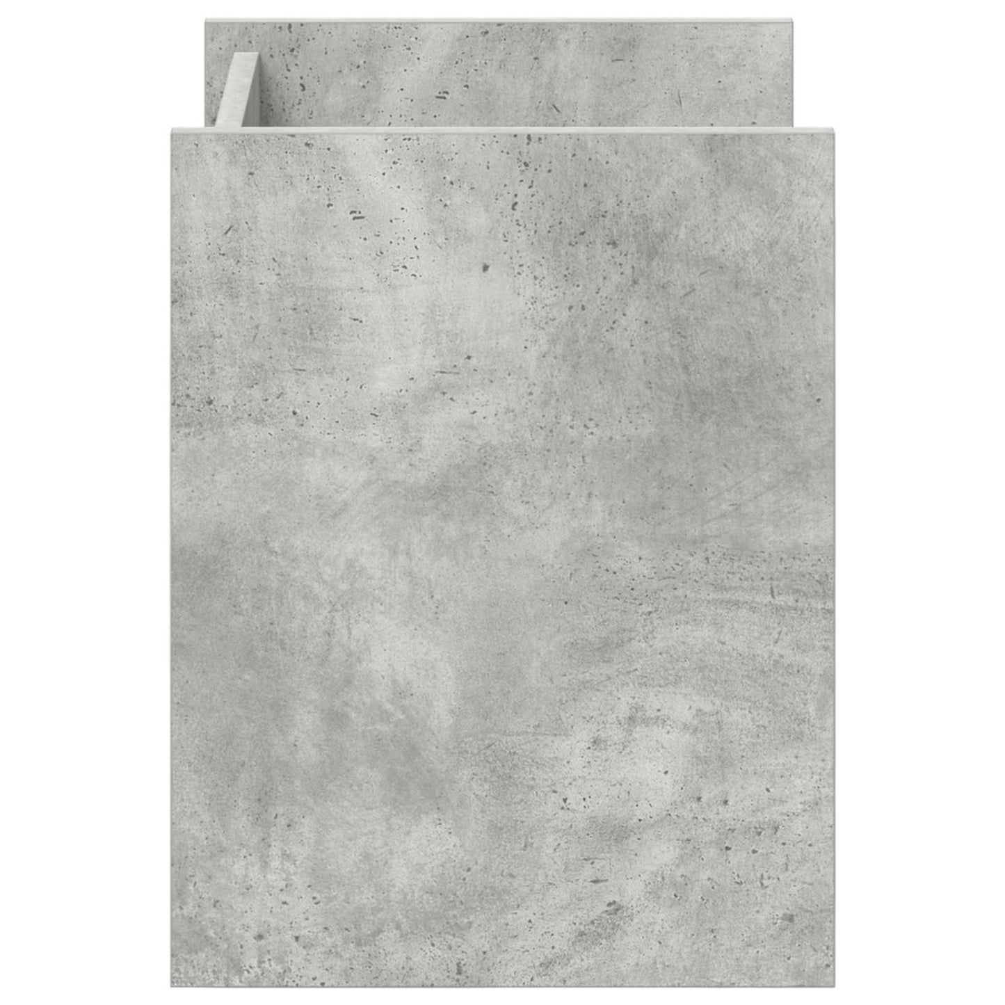 Šoninis stalas Betono pilka 35 x 35 x 45 cm Apdirbta mediena