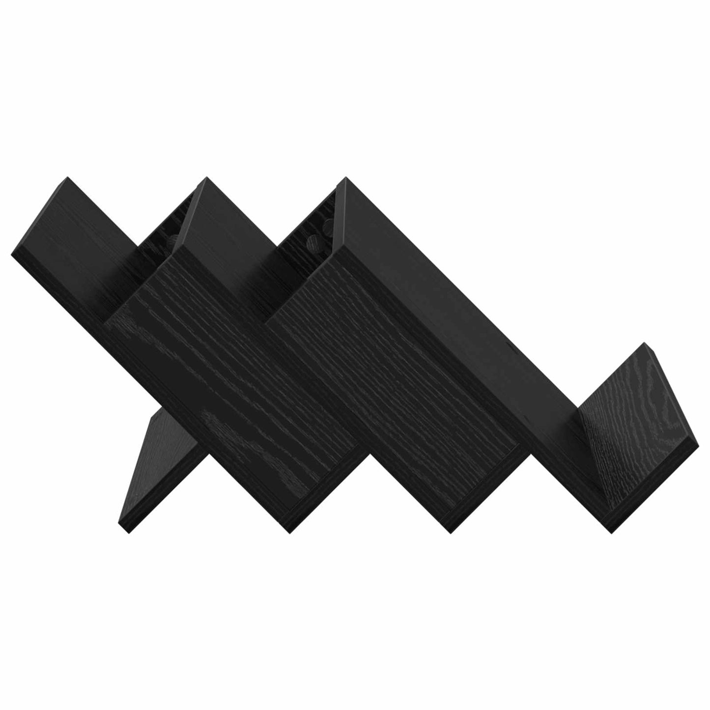 Šoninė spintelė su lentyna Juodas ąžuolas 57,5 x 40 x 42 cm