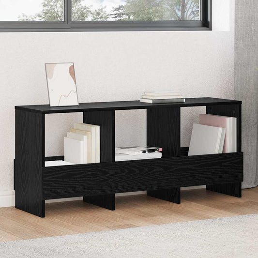 Žurnalų stovas Juodas ąžuolas 102 x 30 x 45 cm