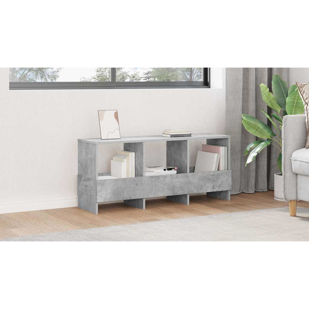 Žurnalų stovas Betono pilka 102 x 30 x 45 cm