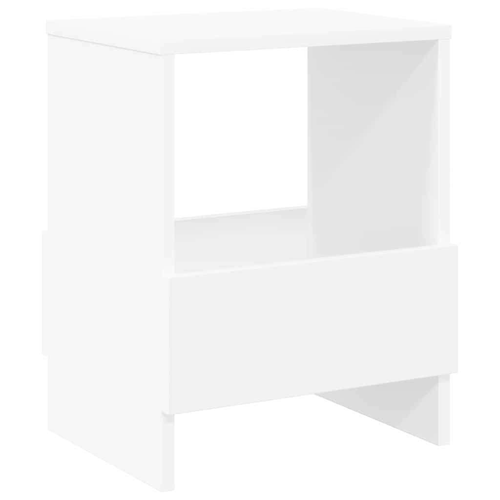 Žurnalų stovas 2 pcs Balta 35 x 30 x 45 cm