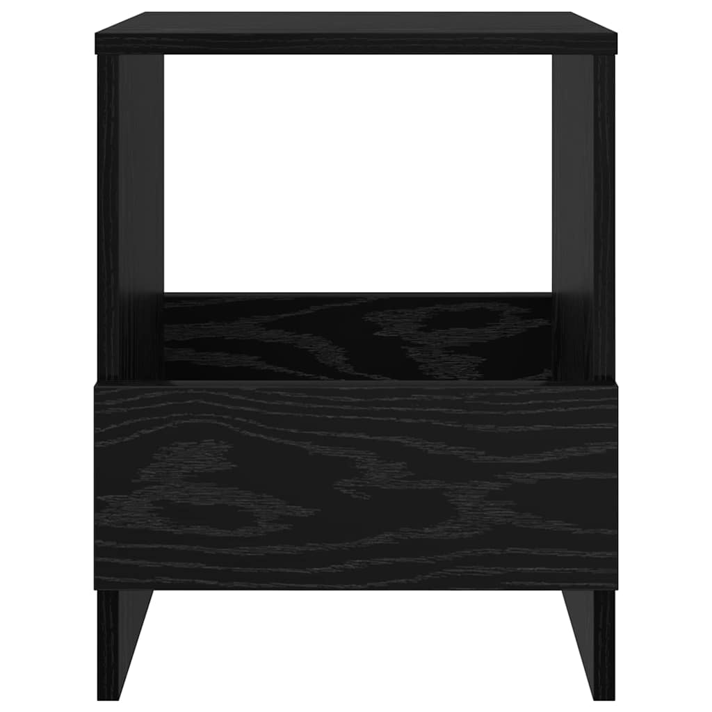 Žurnalų stovas 2 pcs Juodas ąžuolas 35 x 30 x 45 cm