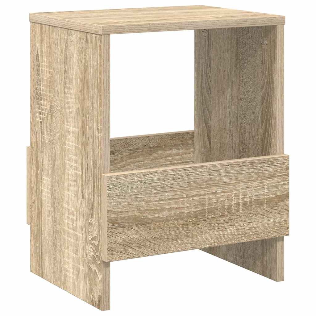 Žurnalų stovas 2 pcs Sonoma ąžuolas 35 x 30 x 45 cm