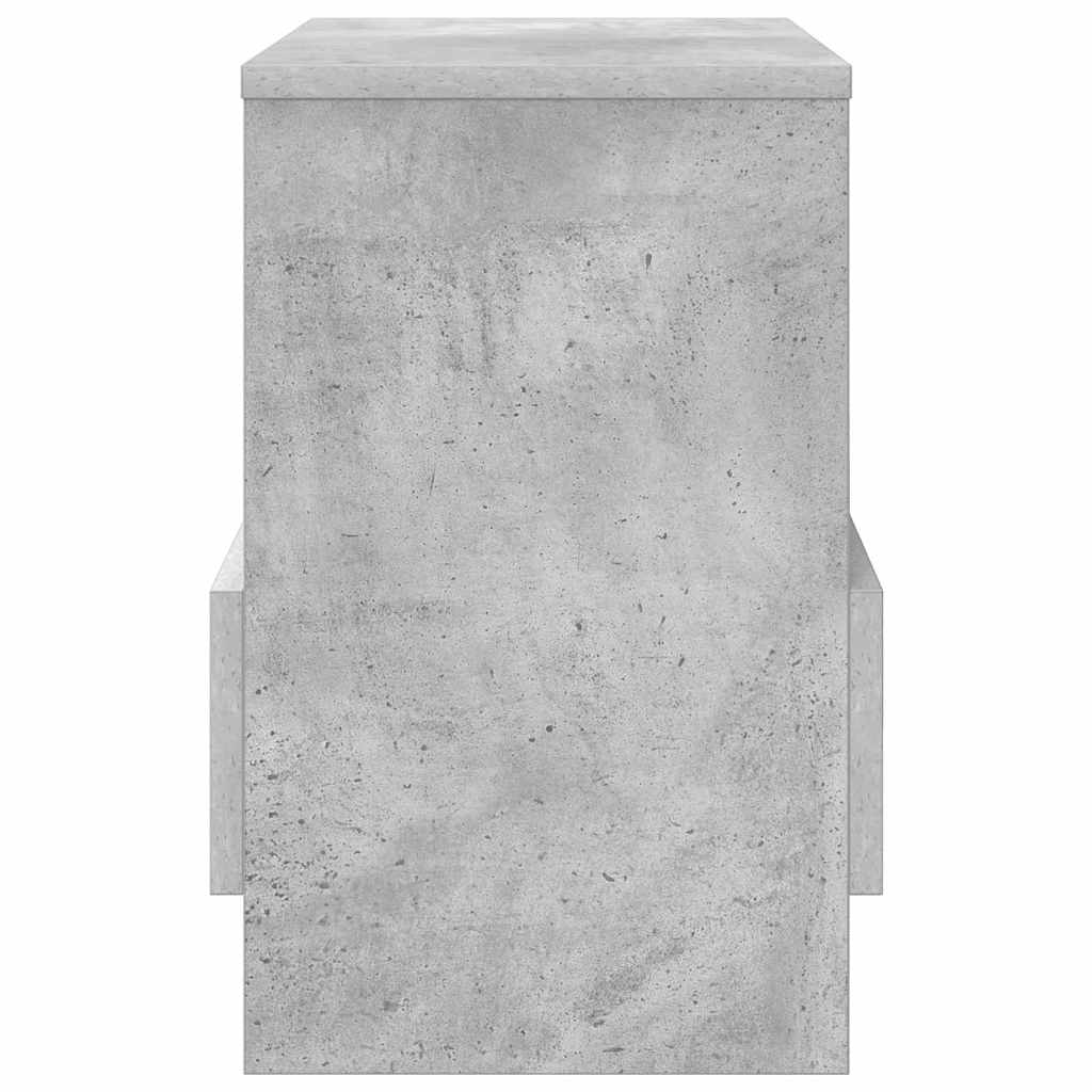 Žurnalų stovas 2 pcs Betono pilka 35 x 30 x 45 cm