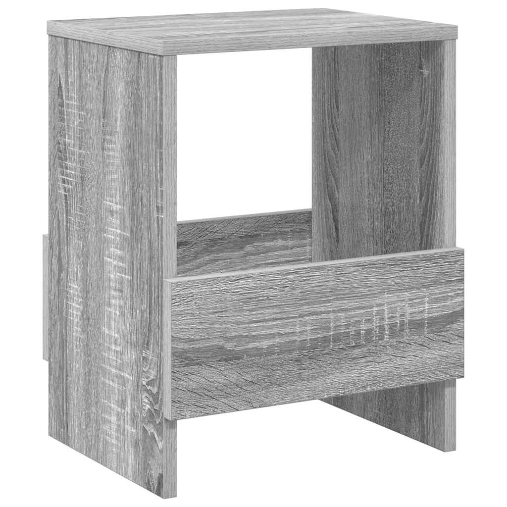 Žurnalų stovas 2 pcs Pilkas Sonoma 35 x 30 x 45 cm