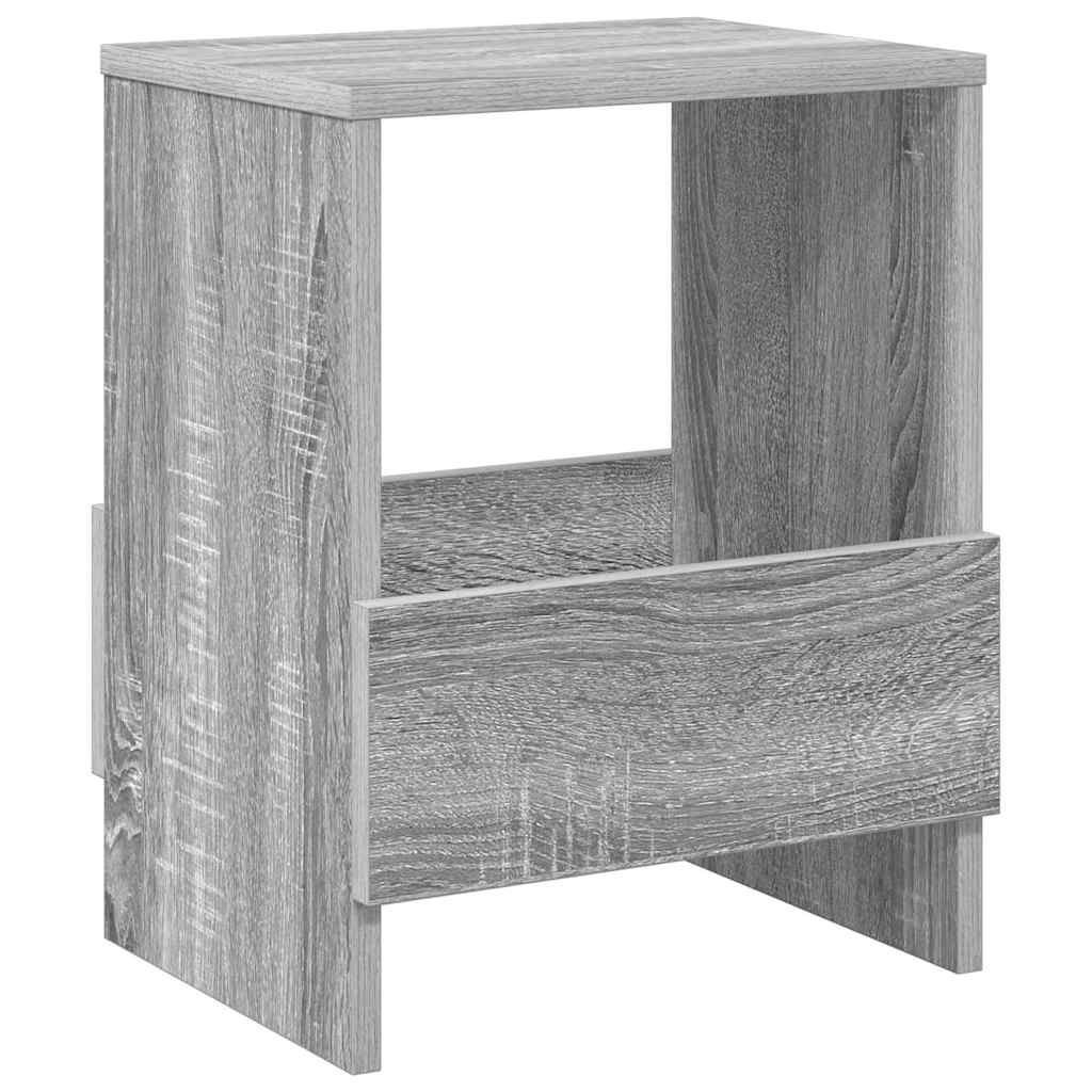 Žurnalų stovas 2 pcs Pilkas Sonoma 35 x 30 x 45 cm