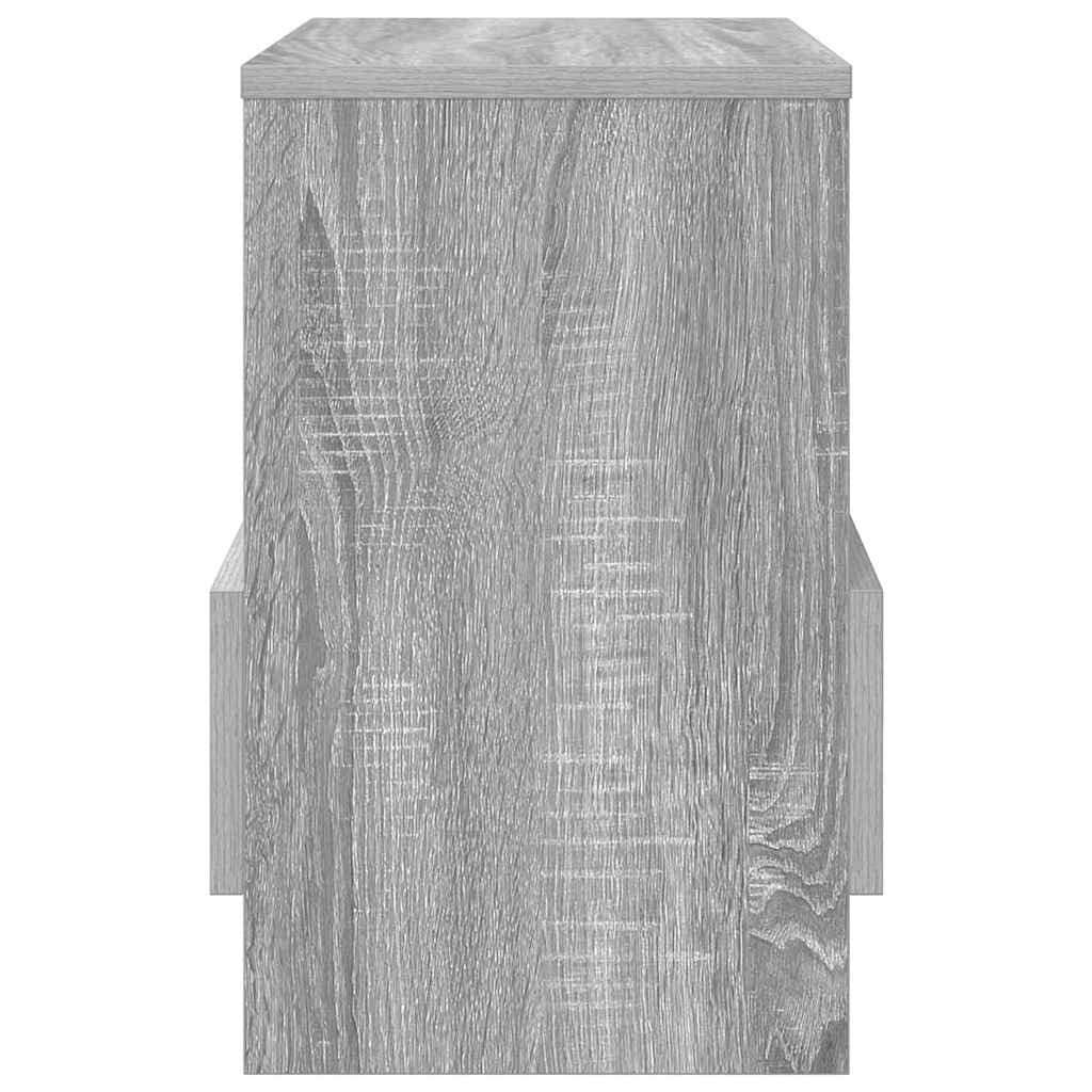 Žurnalų stovas 2 pcs Pilkas Sonoma 35 x 30 x 45 cm
