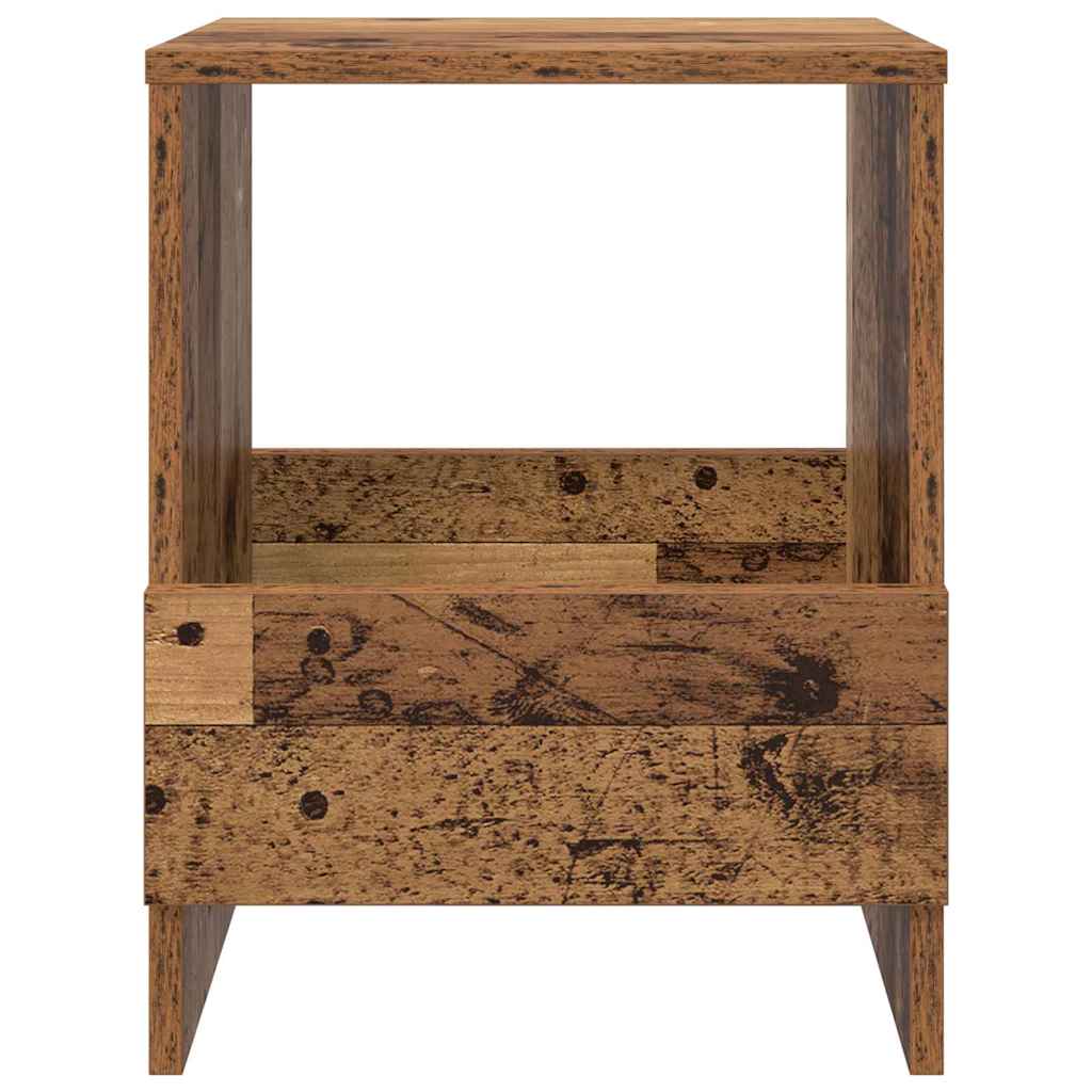 Žurnalų stovas 2 pcs Senas medis 35 x 30 x 45 cm
