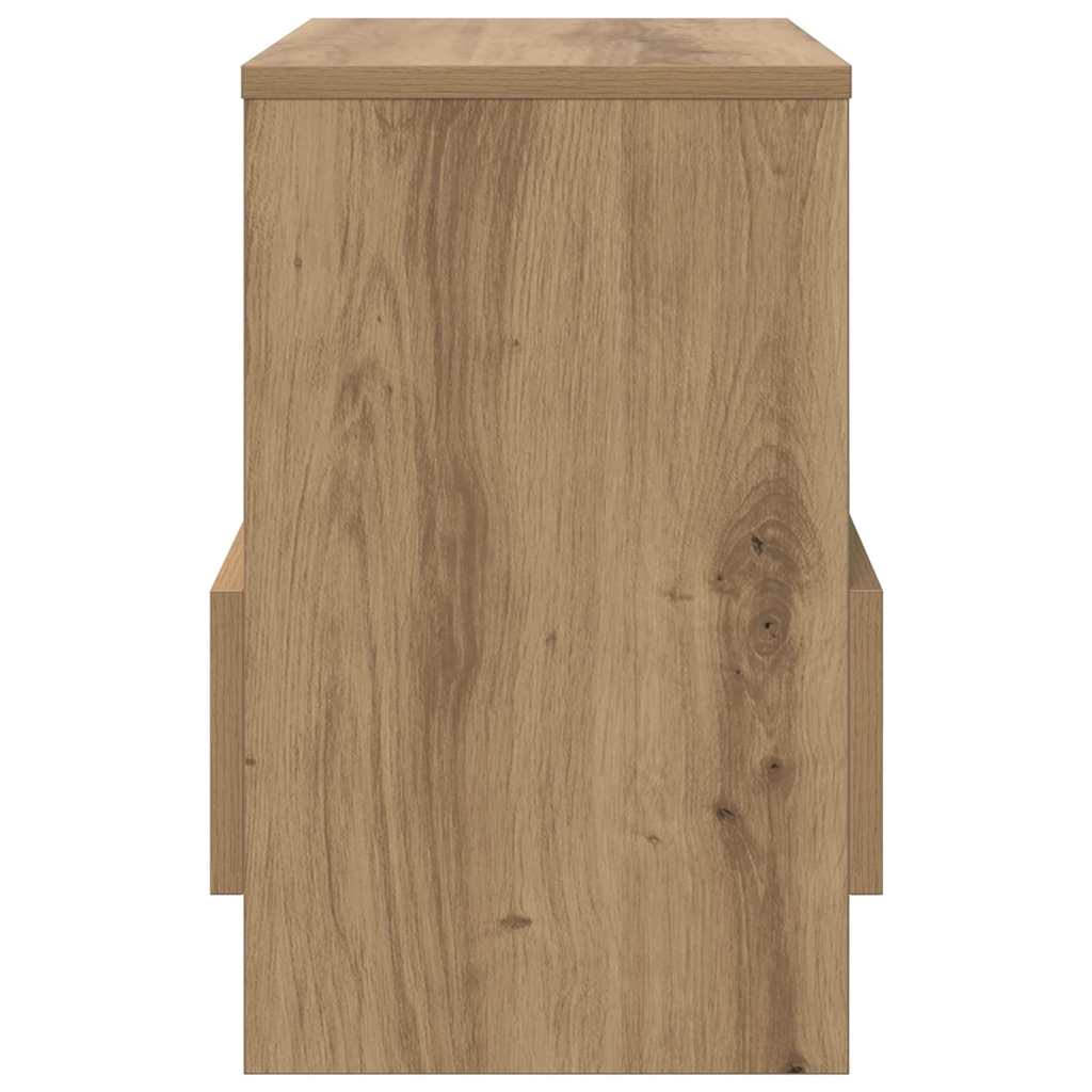 Žurnalų stovas 2 pcs Amatininkų ąžuolas 35 x 30 x 45 cm