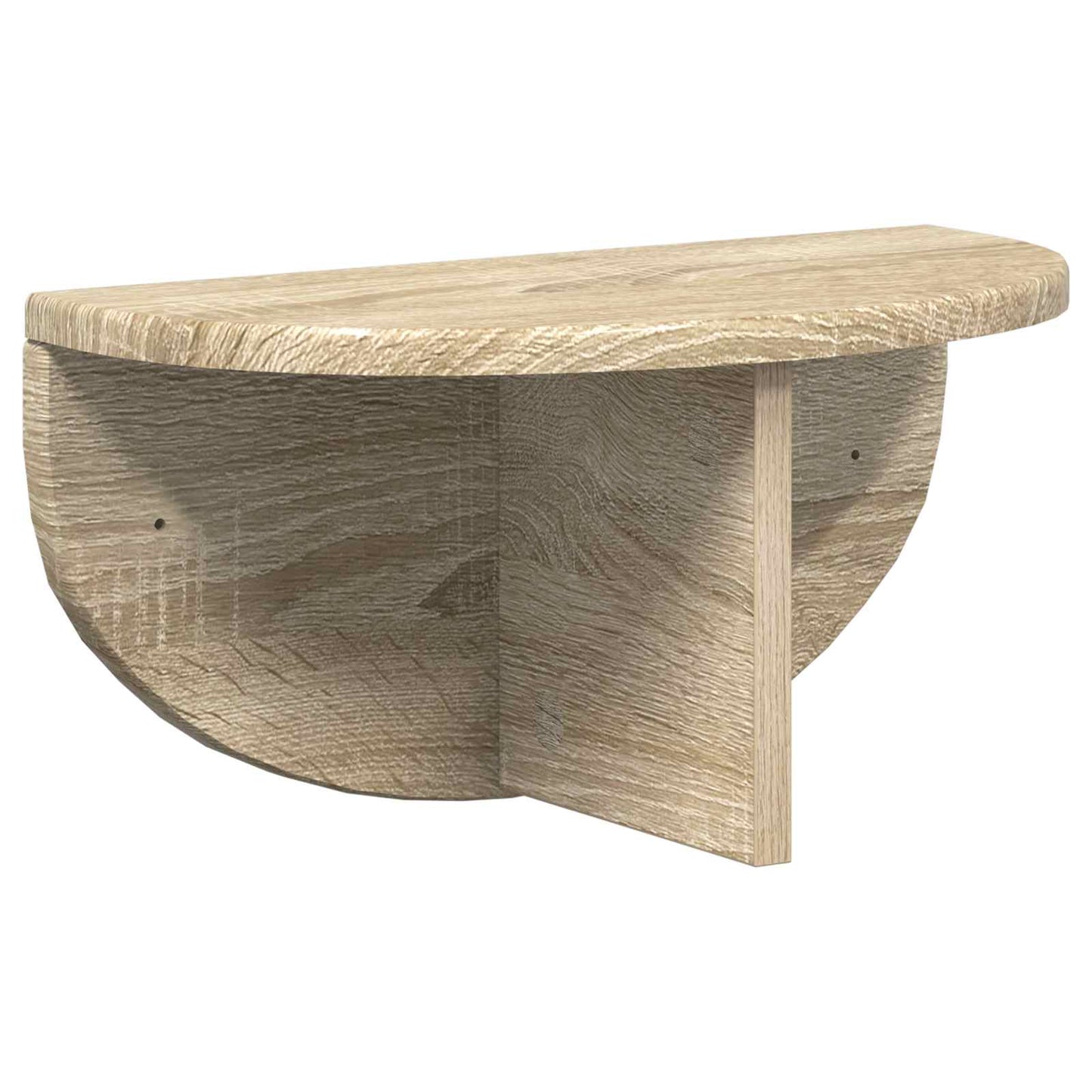 Sieninė lentyna 2 pcs Sonoma ąžuolas 38 x 19 x 19 cm