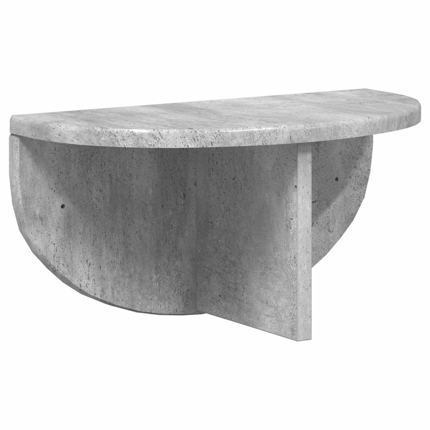 Sieninė lentyna Betono pilka 38 x 19 x 19 cm Apdirbta mediena