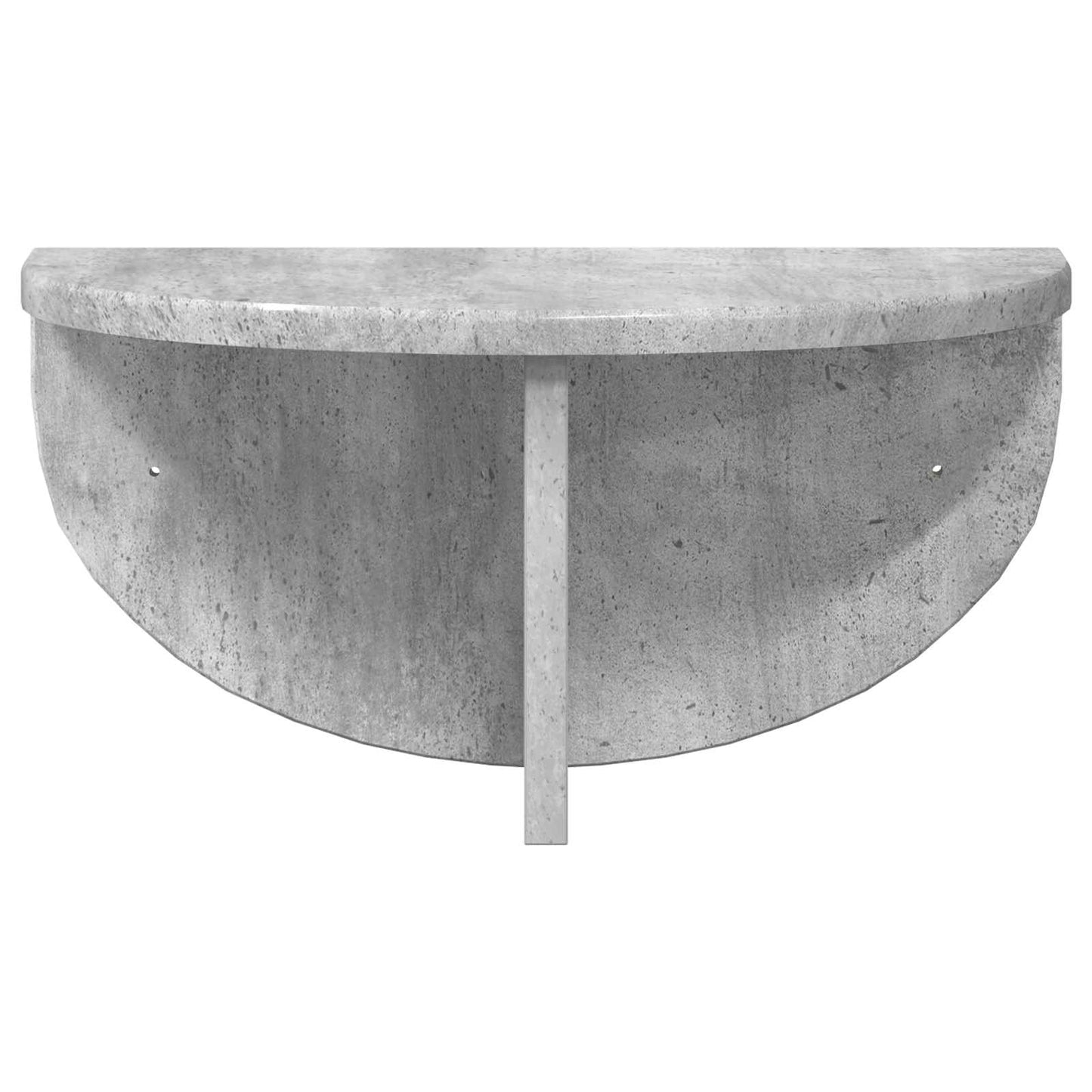 Sieninė lentyna Betono pilka 38 x 19 x 19 cm Apdirbta mediena