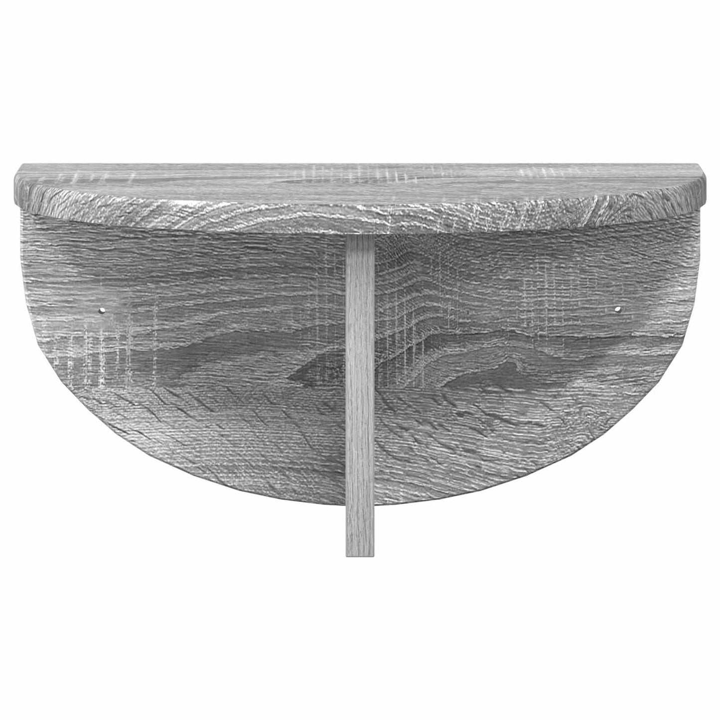 Sieninė lentyna 2 pcs Pilkas Sonoma 38 x 19 x 19 cm