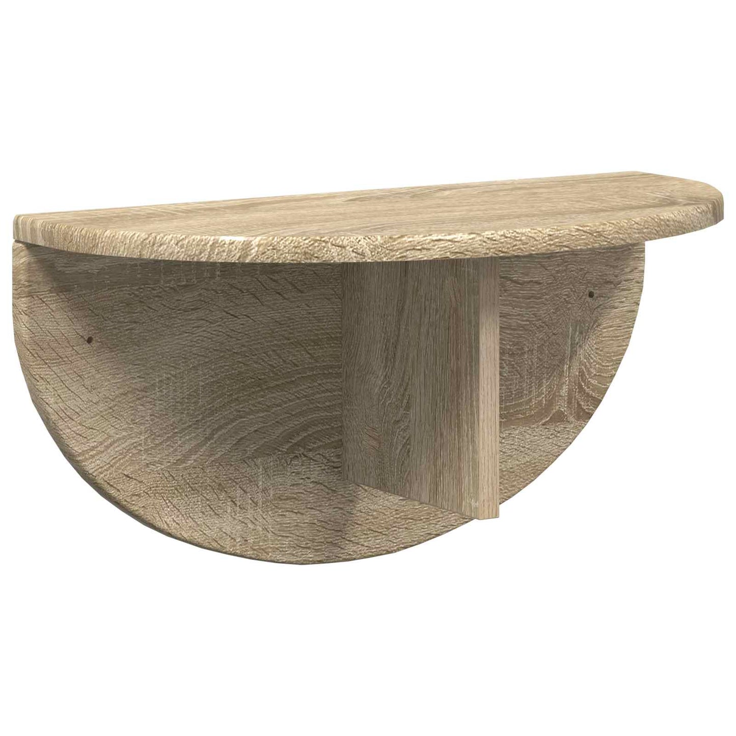 Sieninė lentyna 2 pcs Sonoma ąžuolas 38 x 19 x 19 cm