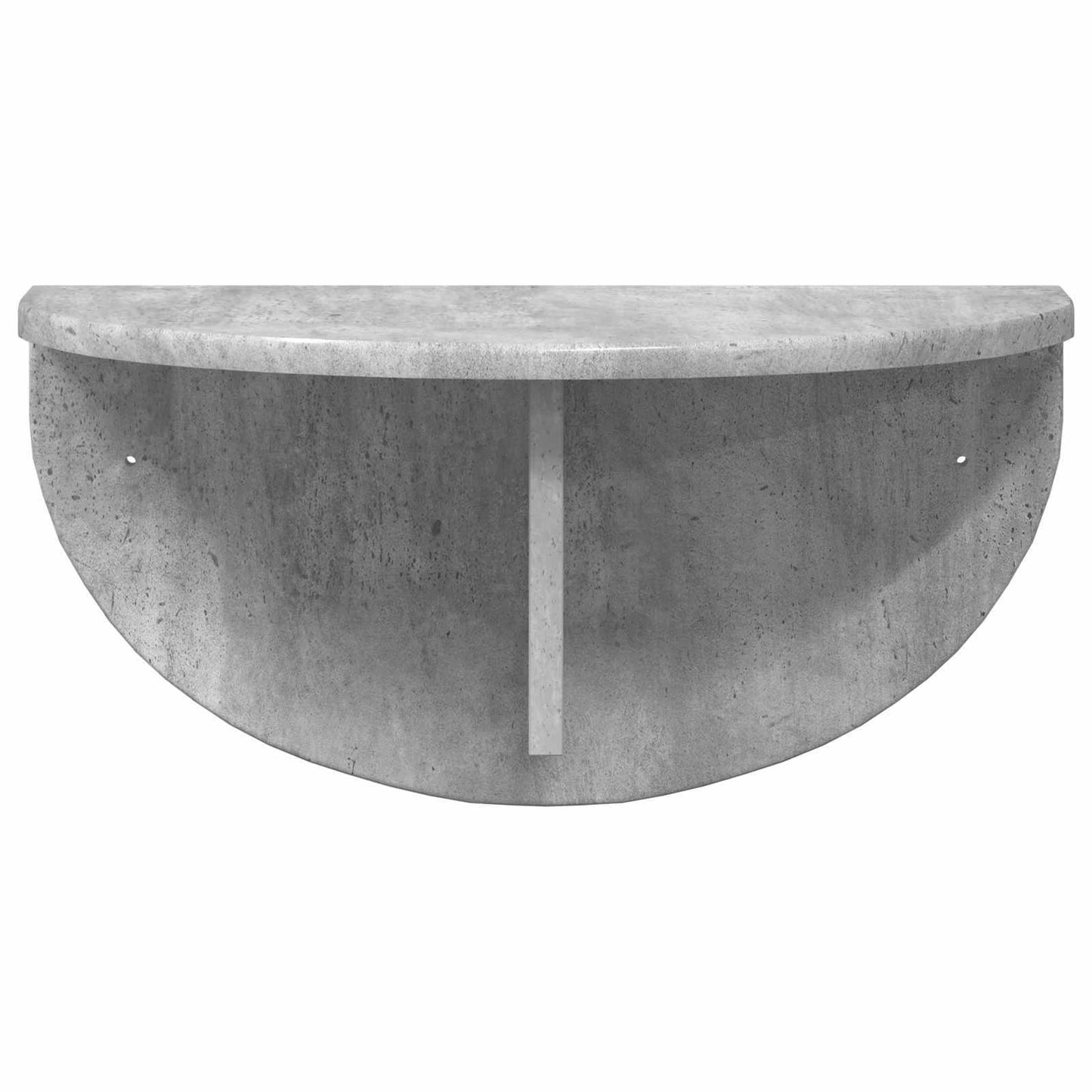 Sieninė lentyna 2 pcs Betono pilka 38 x 19 x 19 cm