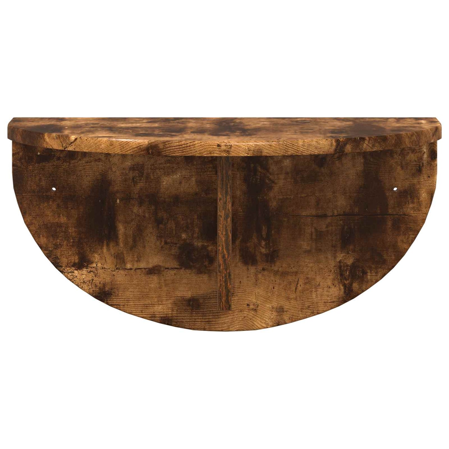 Sieninė lentyna 2 pcs Rūkyta ąžuolas 38 x 19 x 19 cm