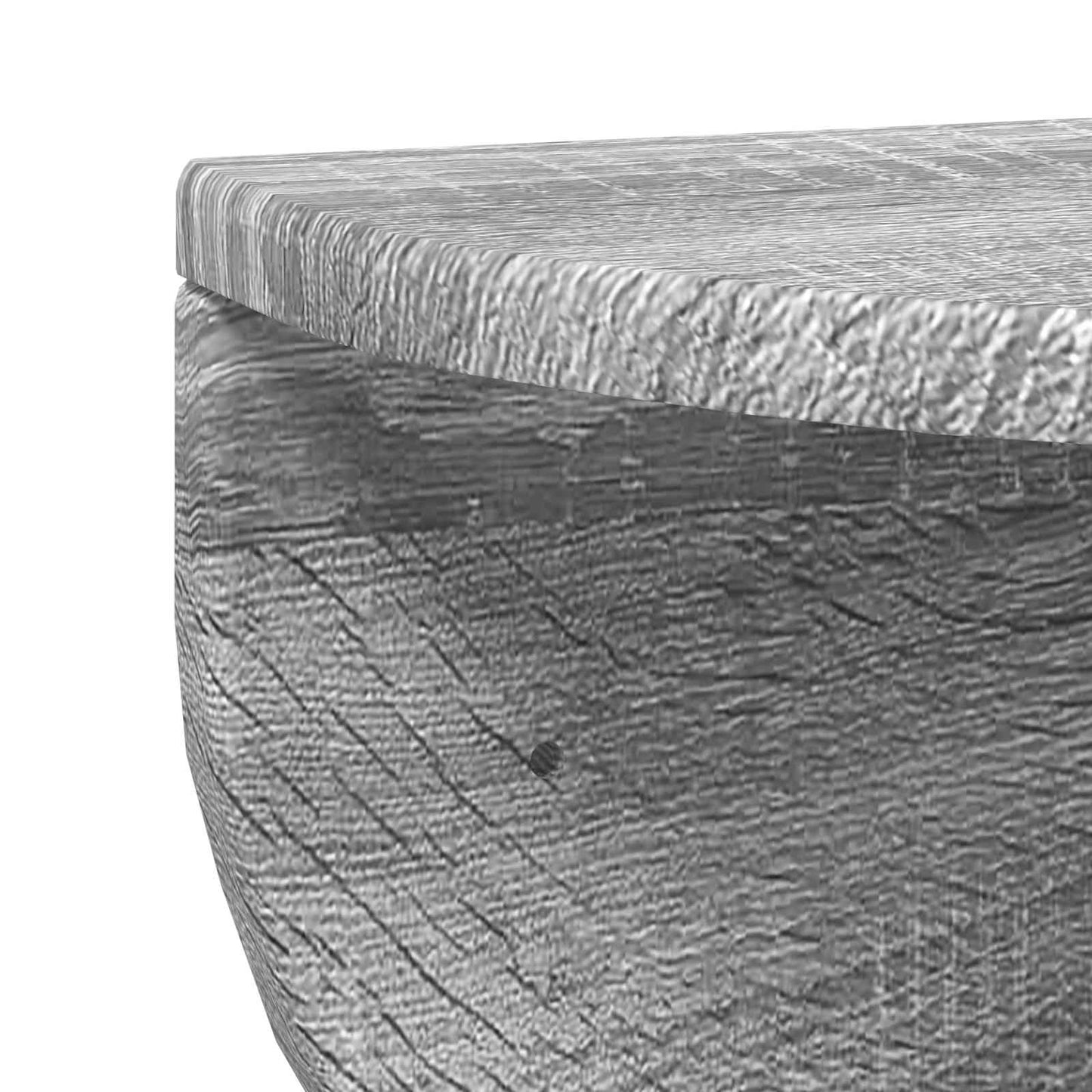 Sieninė lentyna 2 pcs Pilkas Sonoma 38 x 19 x 19 cm