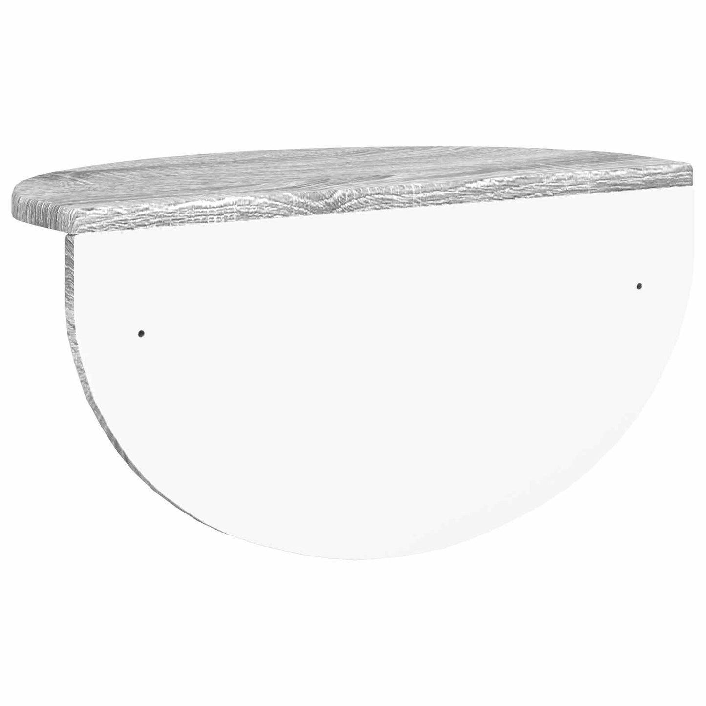 Sieninė lentyna 2 pcs Pilkas Sonoma 38 x 19 x 19 cm