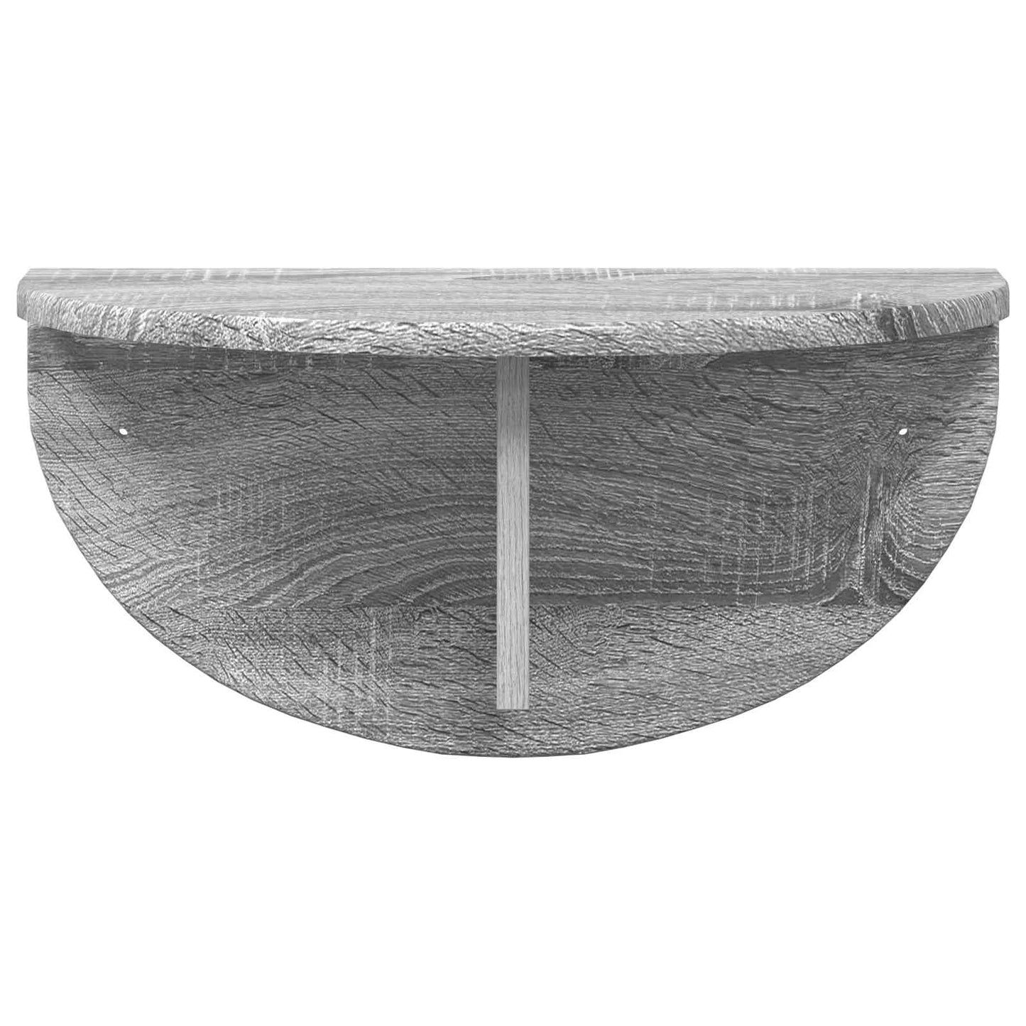 Sieninė lentyna 2 pcs Pilkas Sonoma 38 x 19 x 19 cm