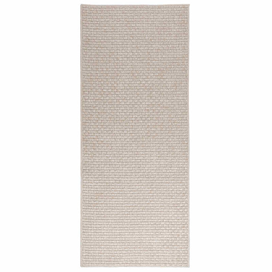 Zoninės kiliminės dangos Stačiakampio Kreminė 200 x 80 cm