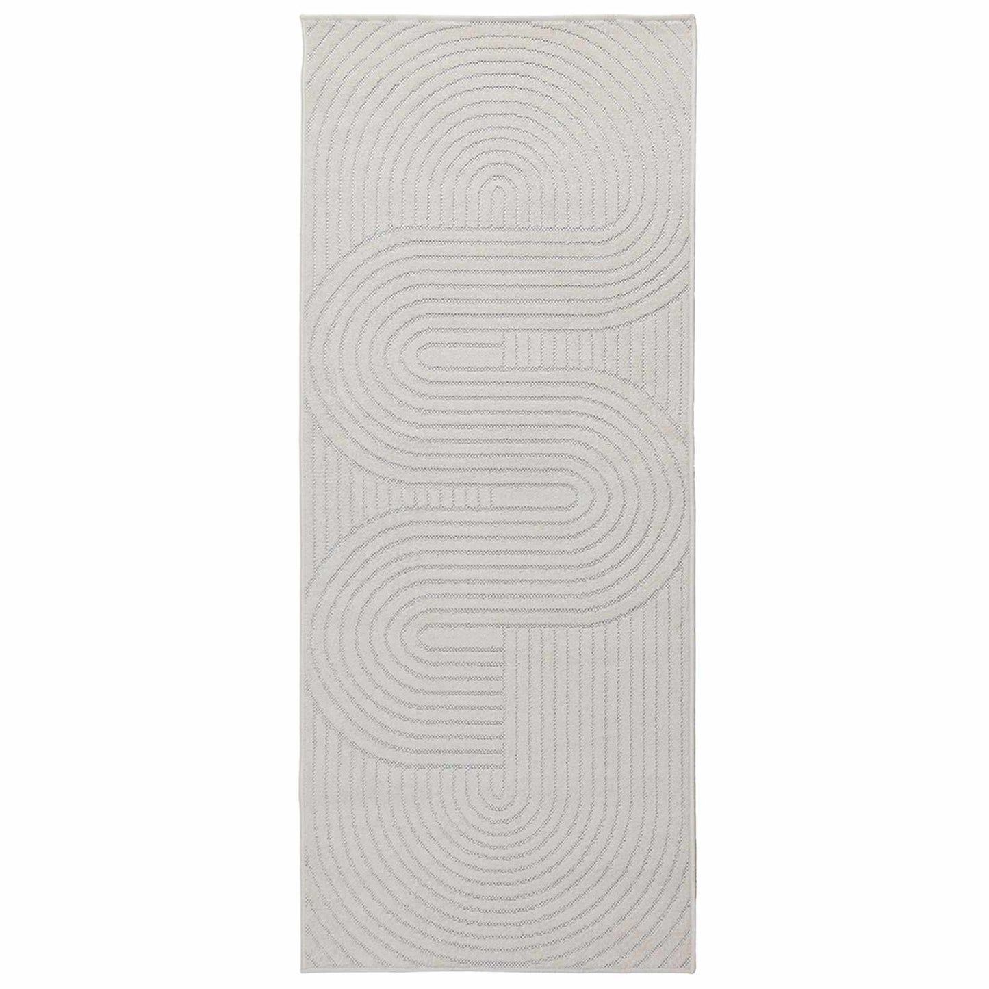 Zoninės kiliminės dangos Stačiakampio Kreminė 150 x 80 cm