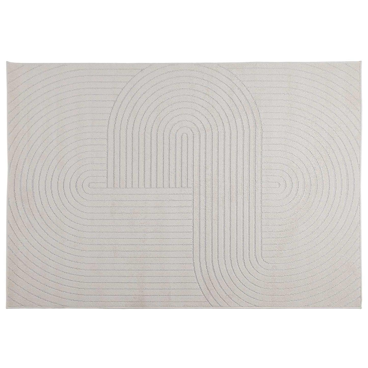 Zoninės kiliminės dangos Stačiakampio Kreminė 230 x 160 cm