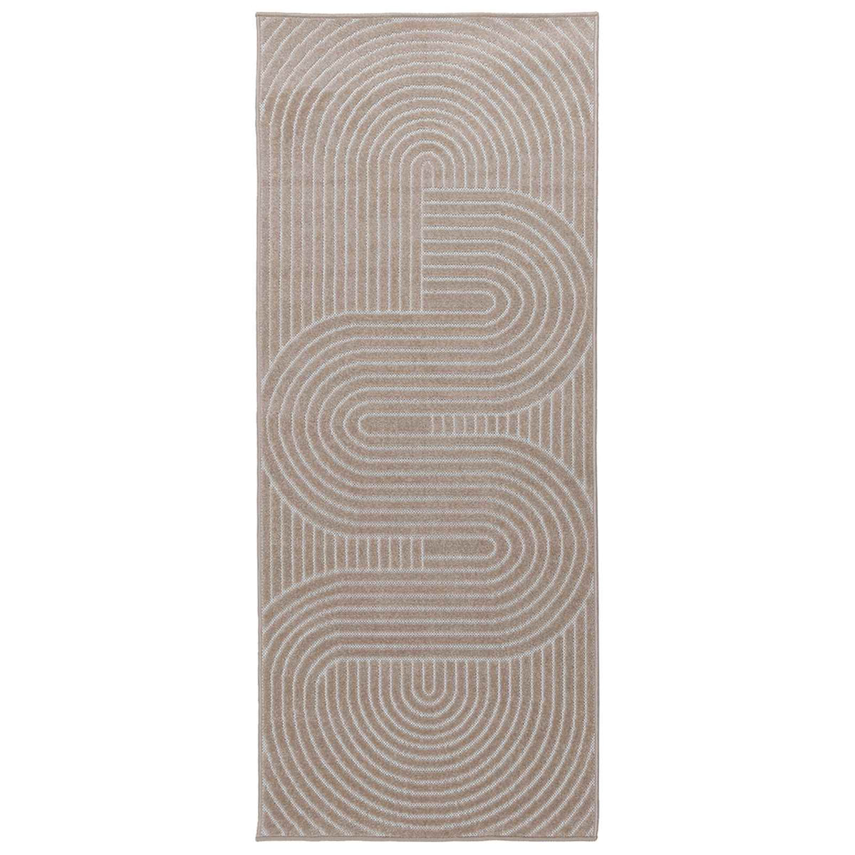 Vidaus ir lauko kilimas PALMERAS Smėlio 80 x 150 cm Poliesteris