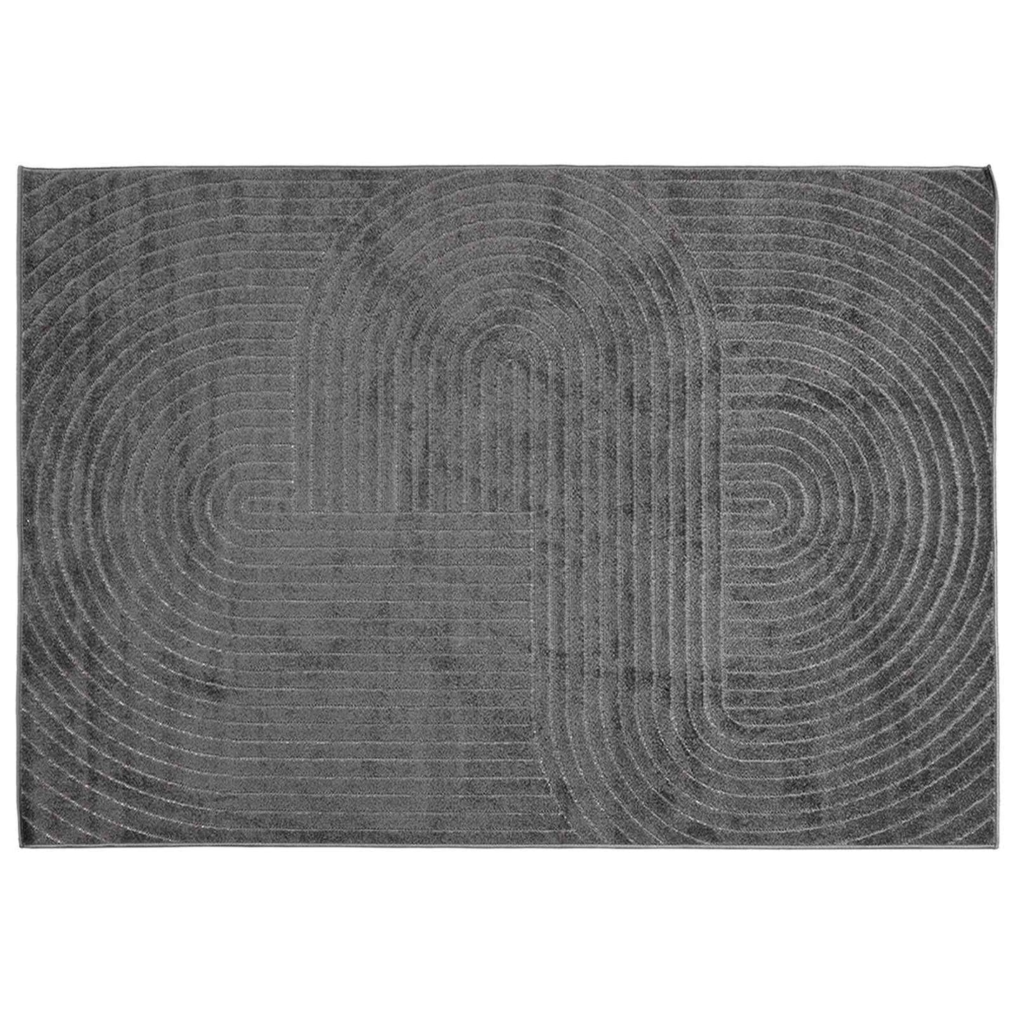 Zoninės kiliminės dangos Stačiakampio Antracitas 200 x 140 cm