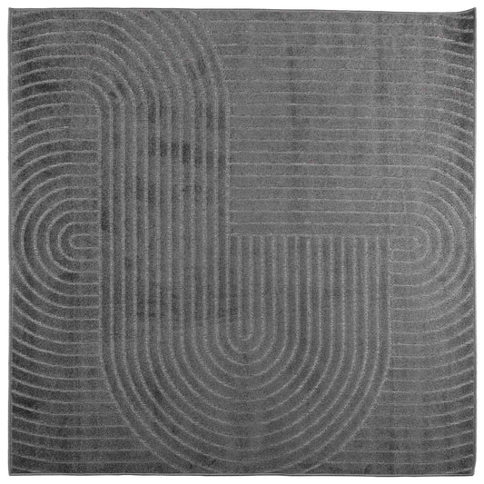 Zoninės kiliminės dangos Kvadrato Antracitas 240 x 240 cm