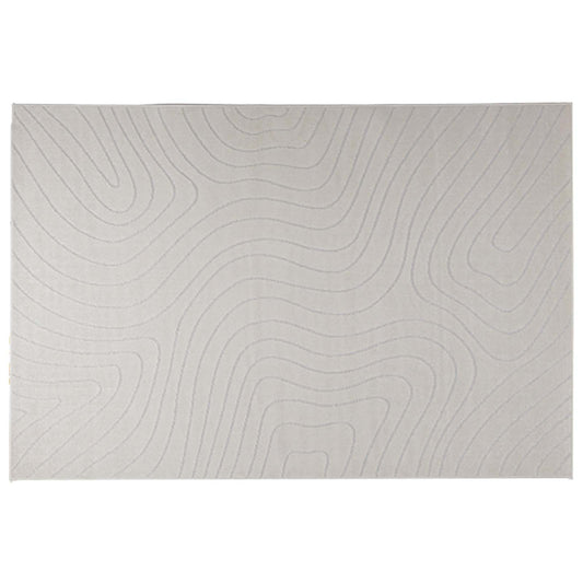 Zoninės kiliminės dangos Stačiakampio Kreminė 280 x 200 cm